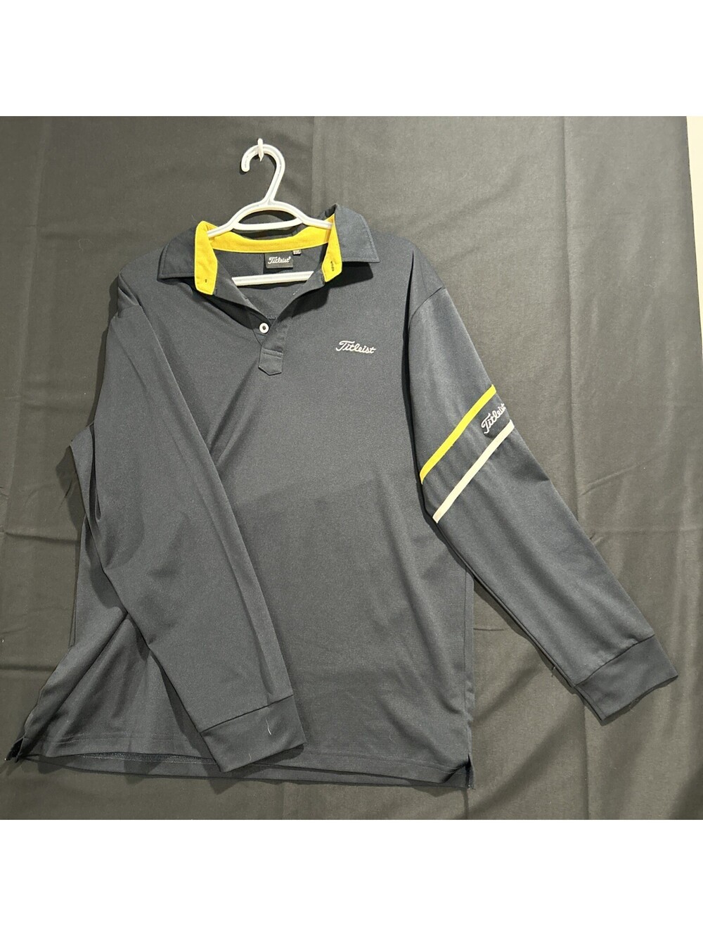 Titleist Long Sleeve Polo Shirt Golf Performance Apparel XXL